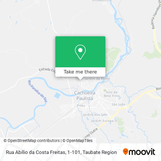 Rua Abílio da Costa Freitas, 1-101 map