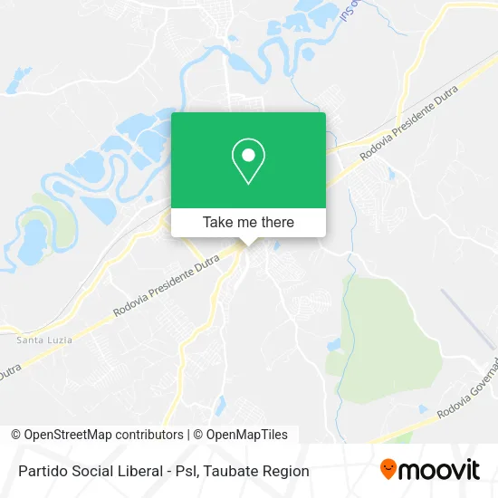 Partido Social Liberal - Psl map