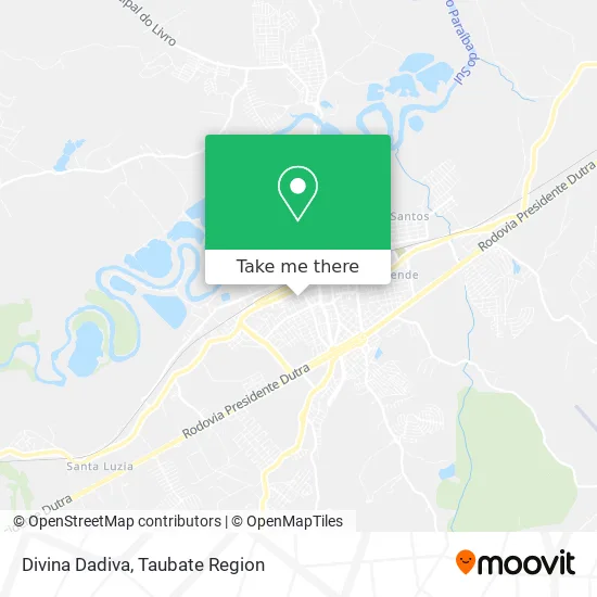 Divina Dadiva map