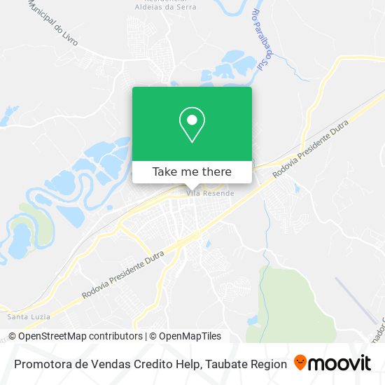 Mapa Promotora de Vendas Credito Help