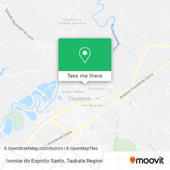 Ivonize do Espirito Santo map