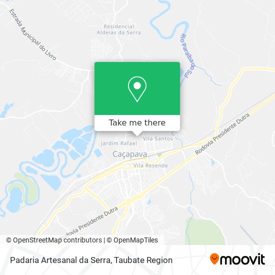 Padaria Artesanal da Serra map