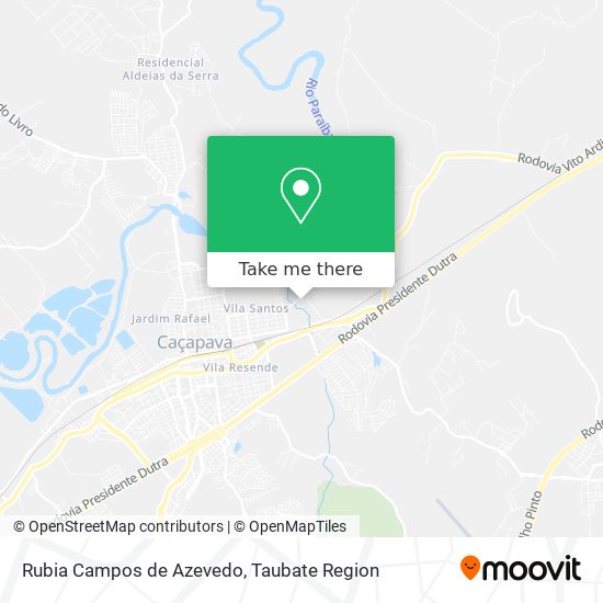 Rubia Campos de Azevedo map