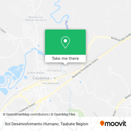 Sol Desenvolvimento Humano map