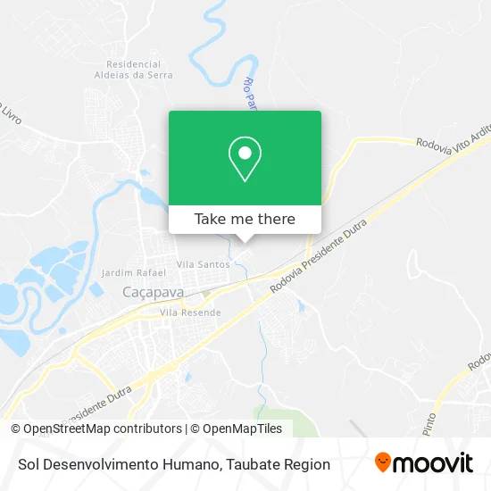 Sol Desenvolvimento Humano map