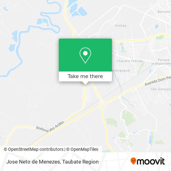 Jose Neto de Menezes map