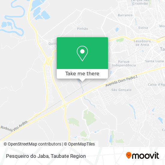 Pesqueiro do Jaba map