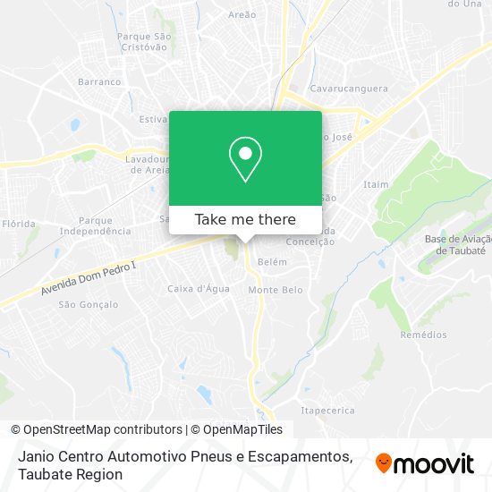 Janio Centro Automotivo Pneus e Escapamentos map