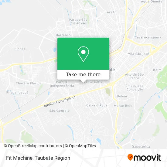 Fit Machine map