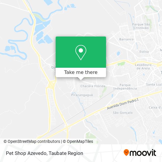 Pet Shop Azevedo map