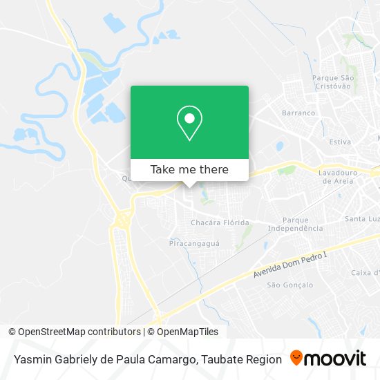 Yasmin Gabriely de Paula Camargo map