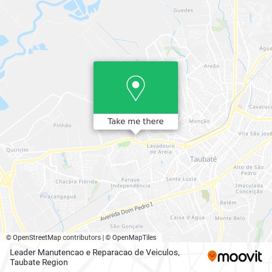 Mapa Leader Manutencao e Reparacao de Veiculos