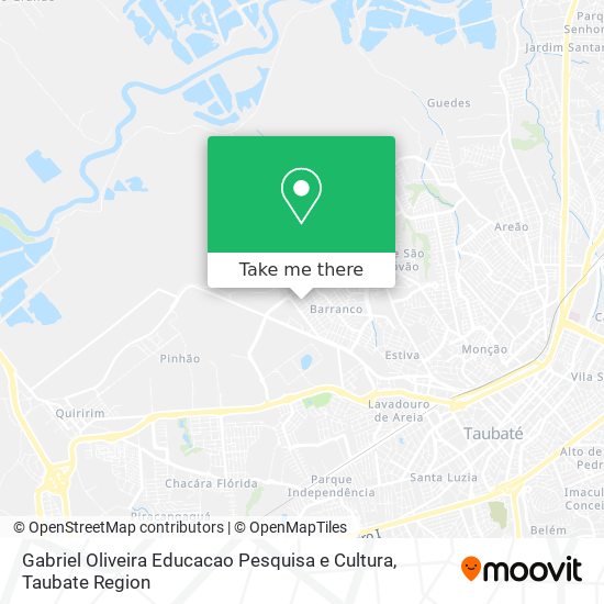 Gabriel Oliveira Educacao Pesquisa e Cultura map