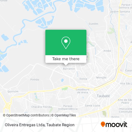 Oliveira Entregas Ltda map