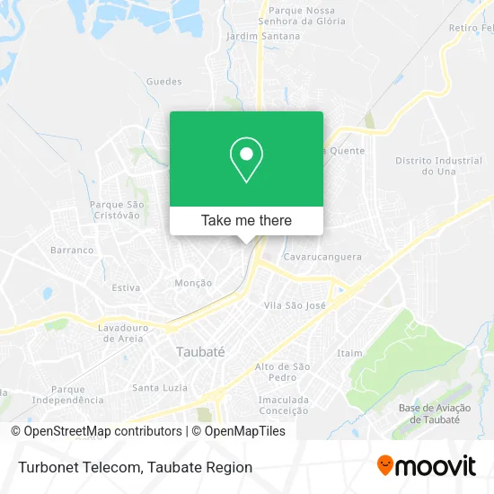 Turbonet Telecom map