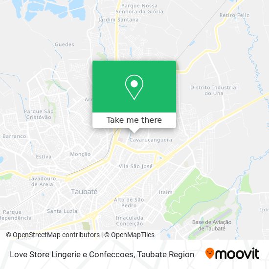 Love Store Lingerie e Confeccoes map