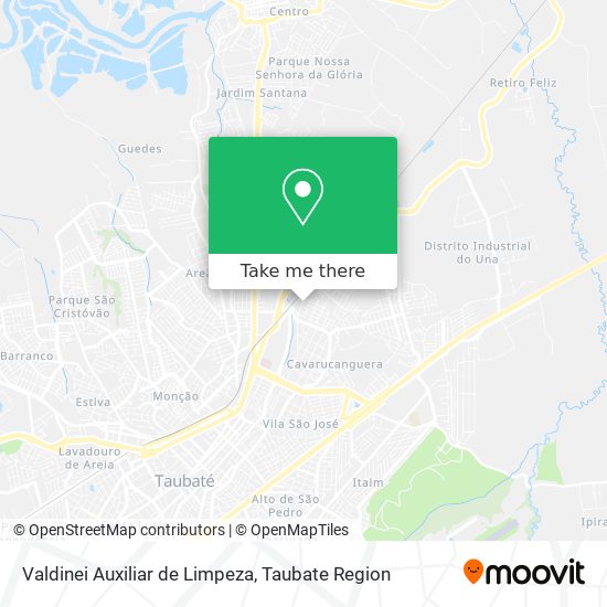 Valdinei Auxiliar de Limpeza map