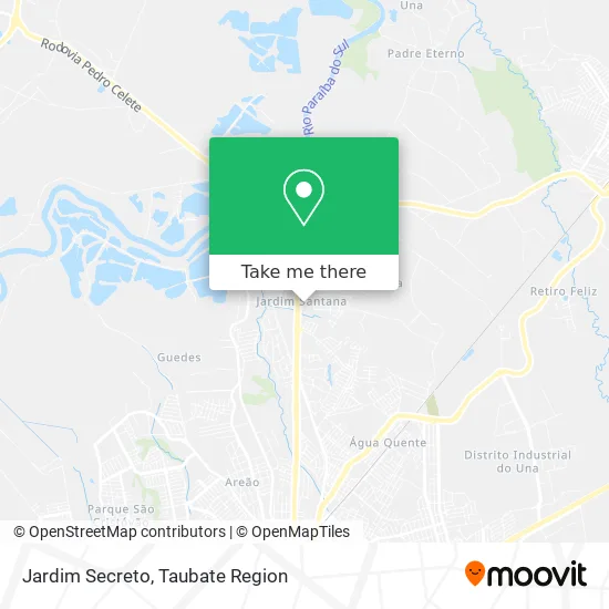 Jardim Secreto map