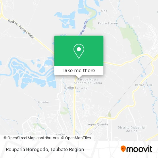 Rouparia Borogodo map