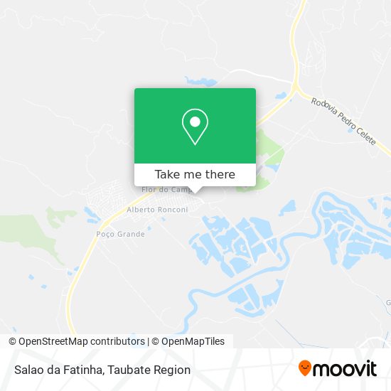 Mapa Salao da Fatinha