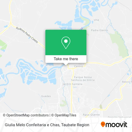 Giulia Melo Confeitaria e Chas map