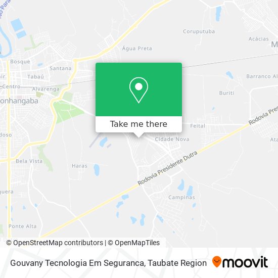 Gouvany Tecnologia Em Seguranca map