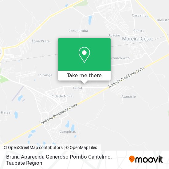 Bruna Aparecida Generoso Pombo Cantelmo map