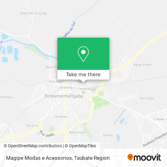 Magipe Modas e Acessorios map