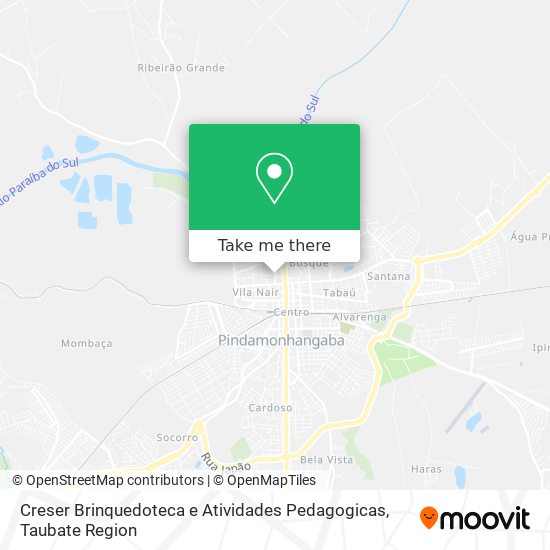 Creser Brinquedoteca e Atividades Pedagogicas map
