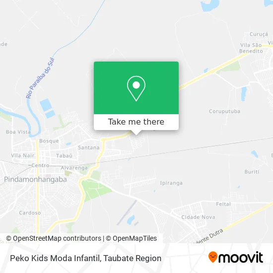 Peko Kids Moda Infantil map