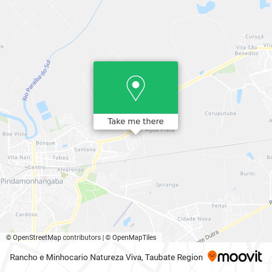 Rancho e Minhocario Natureza Viva map