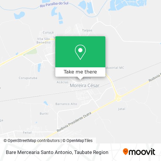 Bare Mercearia Santo Antonio map