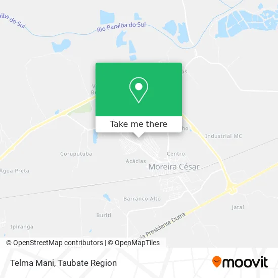 Telma Mani map