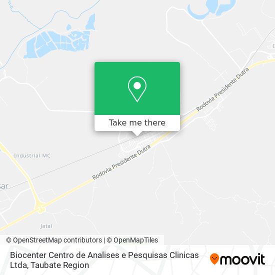 Biocenter Centro de Analises e Pesquisas Clinicas Ltda map