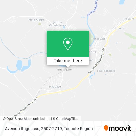 Avenida Itaguassu, 2507-2719 map