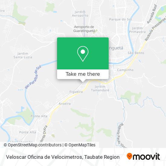 Veloscar Oficina de Velocimetros map