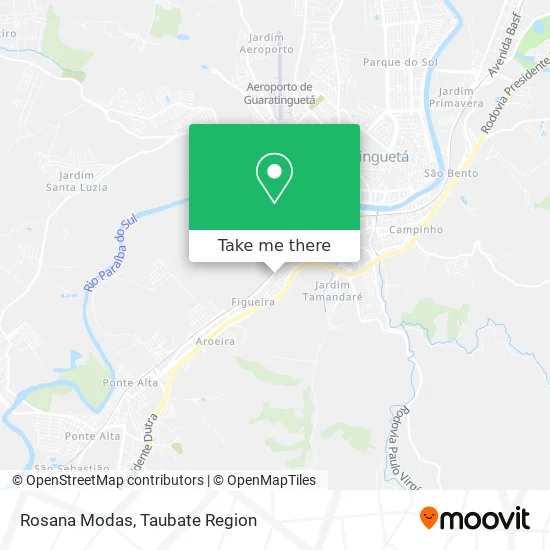 Rosana Modas map