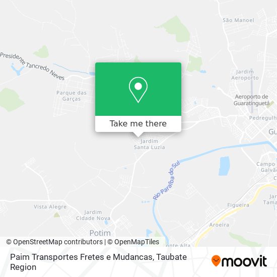 Paim Transportes Fretes e Mudancas map