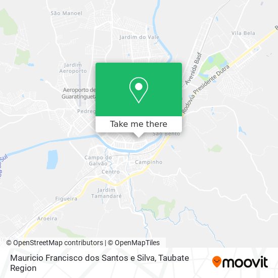 Mauricio Francisco dos Santos e Silva map
