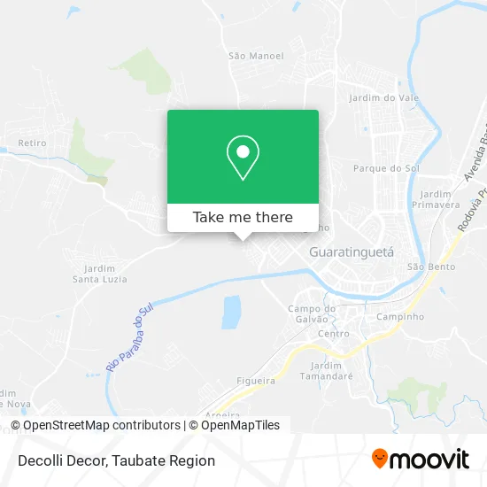 Decolli Decor map