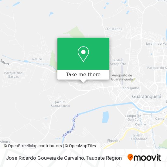 Mapa Jose Ricardo Gouveia de Carvalho