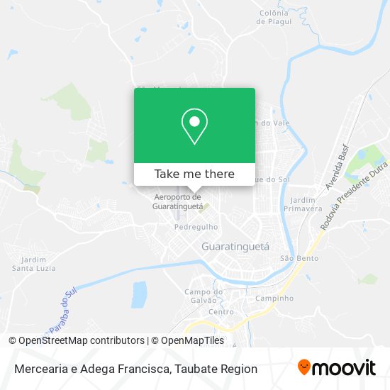 Mercearia e Adega Francisca map