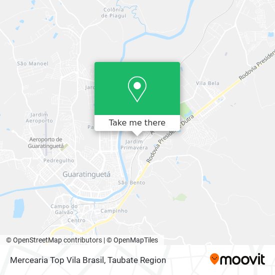 Mercearia Top Vila Brasil map
