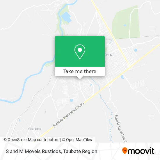 S and M Moveis Rusticos map
