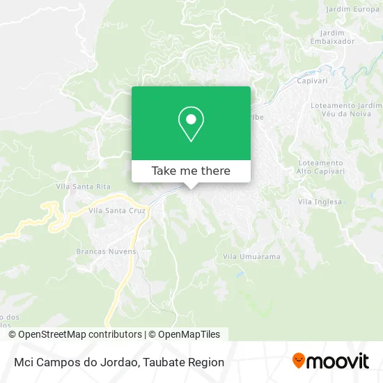 Mci Campos do Jordao map