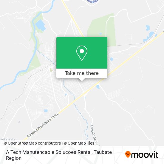 A Tech Manutencao e Solucoes Rental map