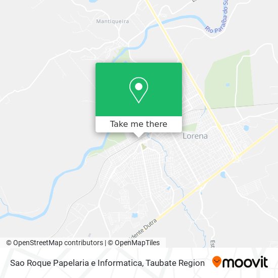 Sao Roque Papelaria e Informatica map