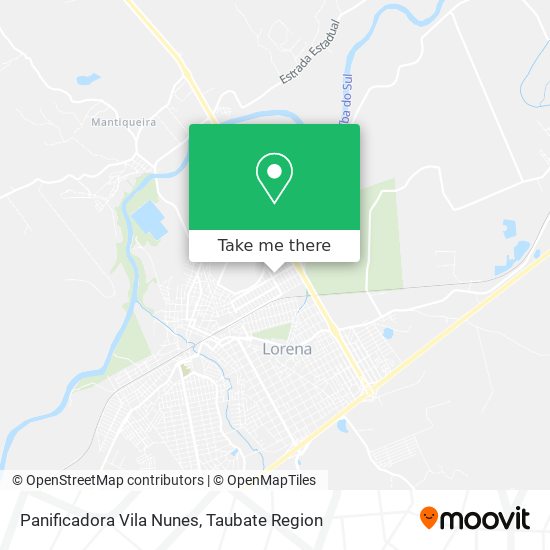 Panificadora Vila Nunes map