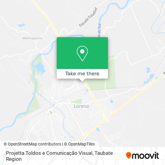 Projetta Toldos e Comunicação Visual map