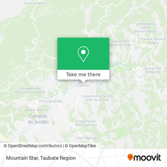 Mapa Mountain Star